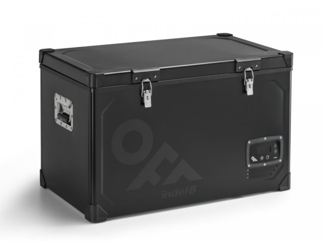 TB74 STEEL BLACK OFF kompresorová autochladnička, 71L, 12/24V
