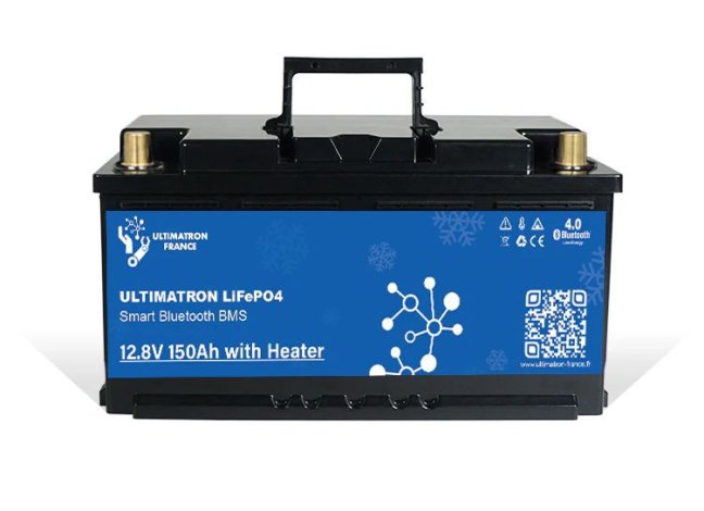 ULTIMATRON ULS-12-150H LiFePO4 12,8V/150Ah 1920Wh s vyhříváním