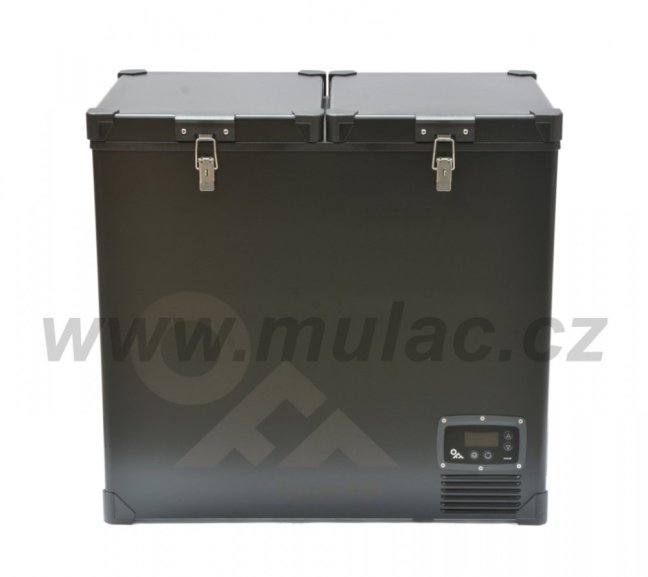 TB118 DD STEEL BLACK OFF kompresorová autochladnička Indel B, 107L, 12/24V