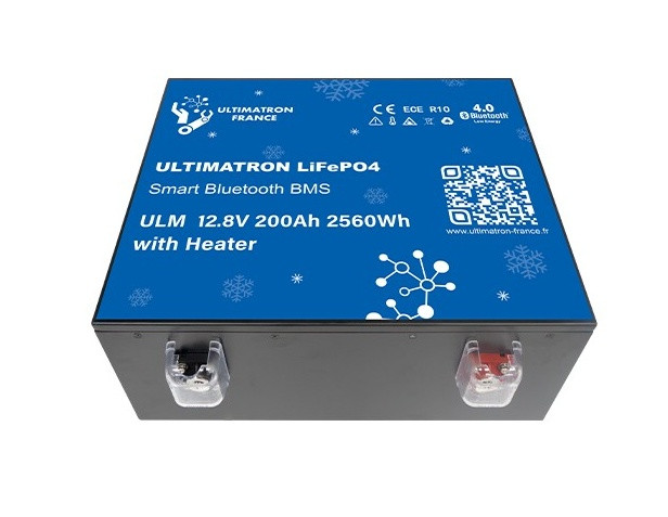 ULTIMATRON ULM-12-200H 12,8V 200Ah s vyhříváním SMART BMS
