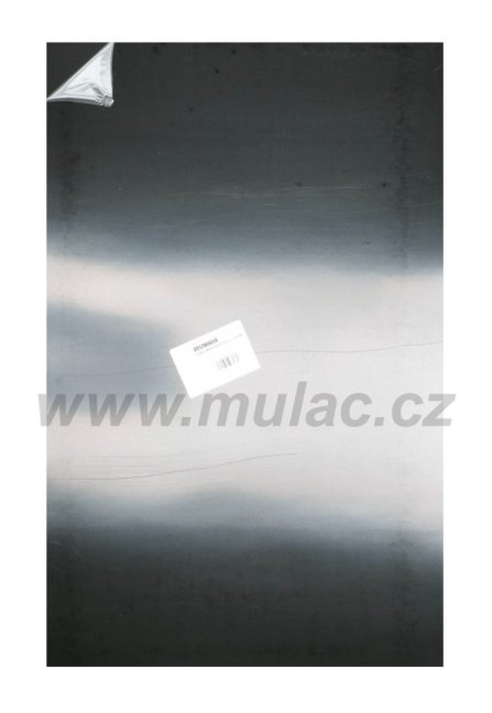 Čelní panel dveří C42/C51 CHR černý matný Vitrifrigo
