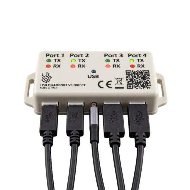 4 x VE.Direct - USB Quadport DuPPa