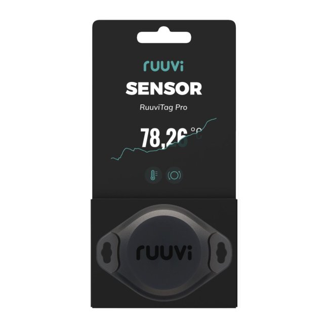 RuuviTag Pro Senzor (2v1, voděodolný)