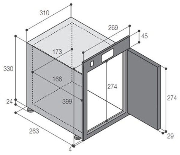 Vitrifrigo FG10 WARM AMBULANCE ohřívací box 7,5L pro IZS