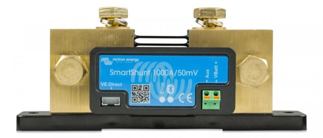 Victron Energy SMARTShunt 1000A/50mV, sledovač stavu baterie s Bluetooth
