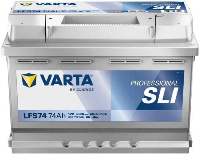 930074 VARTA Professional SLI LFS74 12V 74Ah 680A