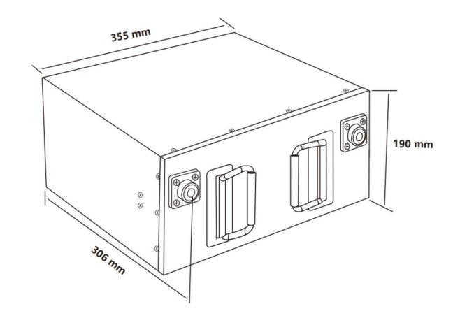 ULTIMATRON ULM-12-310H 12,8V 310Ah s vyhříváním SMART BMS