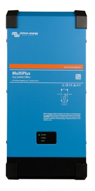 MultiPlus 24/2000/50-32, měnič napětí / nabíječ / UPS, 24V 2000VA 50A