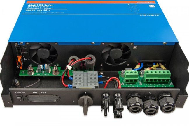 Multi RS Solar 48/6000/100-450/100 Victron Energy, dual tracker 2 x 3000Wp