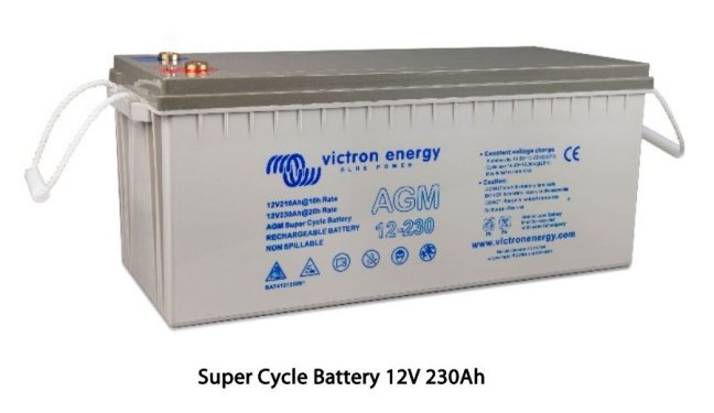 12V 230Ah AGM Super Cycle BAT412123081 12V 230Ah AGM Super Cycle BAT412123081