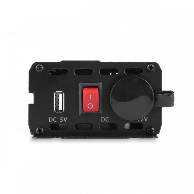 Volt Polska měnič 24V na 12V, 15A s USB konektorem (DC-200 24/12)