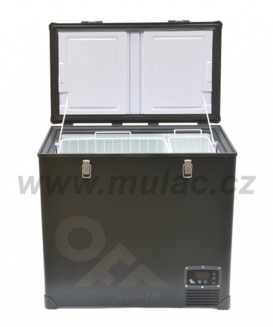 TB130 STEEL BLACK OFF kompresorová autochladnička, 124 litrů, 12/24V