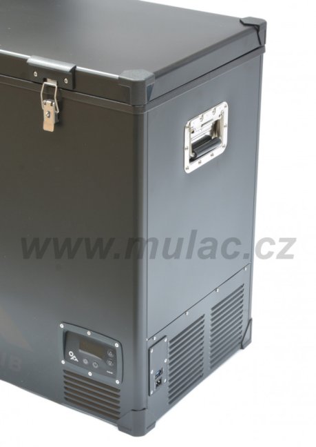 TB130 STEEL BLACK OFF kompresorová autochladnička, 124 litrů, 12/24V