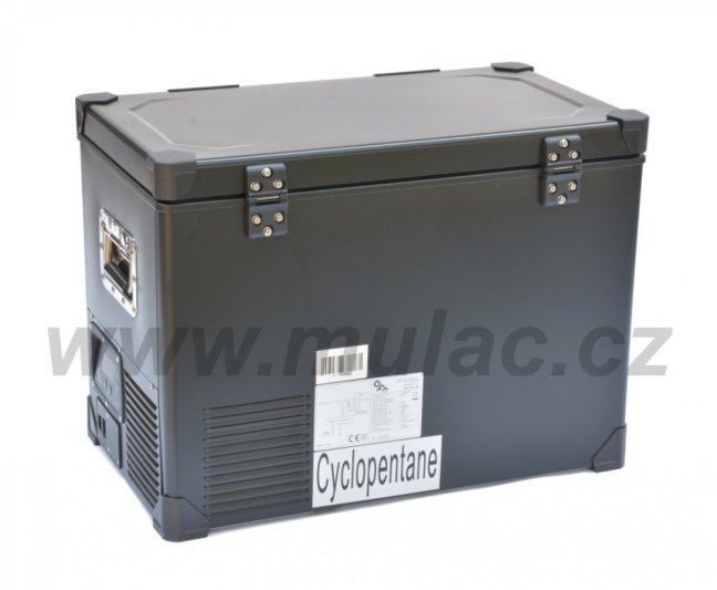 TB46 STEEL BLACK OFF autochladnička 12/24V 45 litrů Indel B