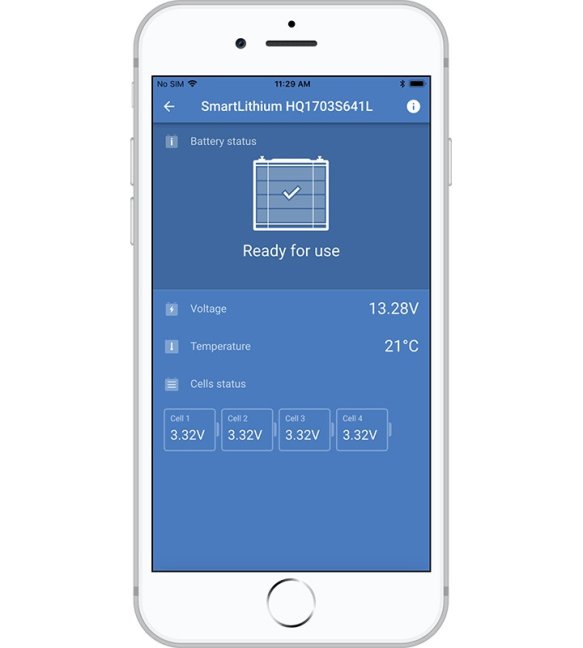 LiFePO4 12,8V 200Ah 2560Wh SMART BAT512120610