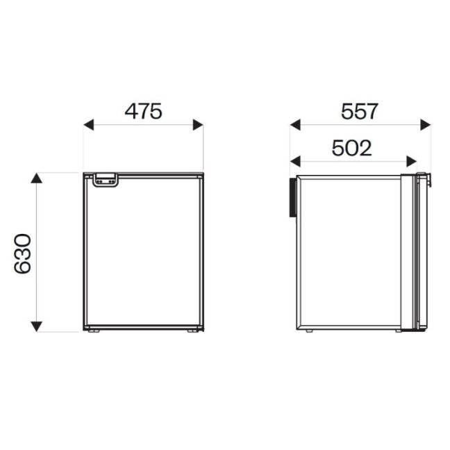 Rozmery Cruise 85 Indel B