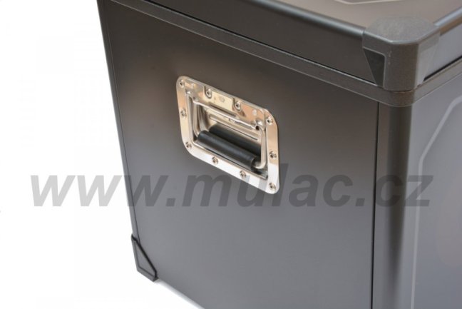 TB74 STEEL BLACK OFF kompresorová autochladnička, 71L, 12/24V