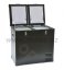 TB118 DD STEEL BLACK OFF kompresorová autochladnička Indel B, 107L, 12/24V
