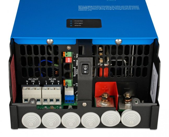 MultiPlus 24/2000/50-32, měnič napětí / nabíječ / UPS, 24V 2000VA 50A