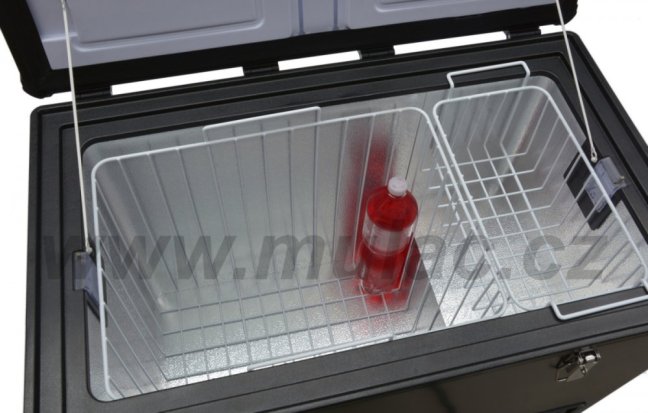 TB100 STEEL BLACK OFF Indel B kompresorová autochladnička, 97L, 12/24V