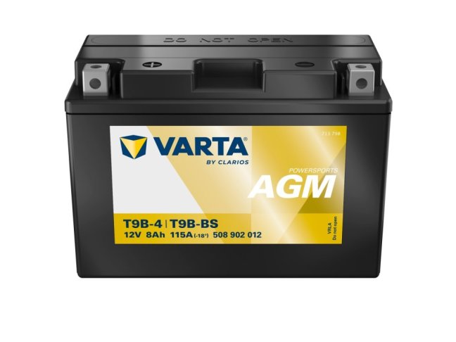 Motobaterie T9B-4 VARTA 508902012 AGM 12V 8Ah 115A