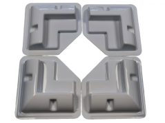 Sada 4 ks rohových držák solárního panelu pro obytný vůz či karavan