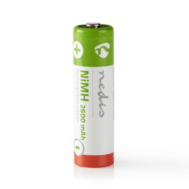Nabíjecí baterie AA 1.2V/2600mAh Ni-MH, blistr 4ks
