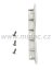 Vitrifrigo R111154 západka kliky SLIM90/150 šedivá