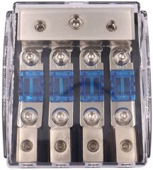 Distribuční blok pro 4 midi/mini-anl pojistky