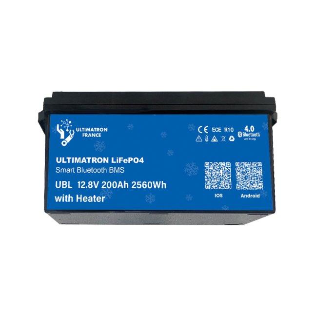 ULTIMATRON UBL-12-200H-PRO 12,8V 200Ah SMART BMS s vyhříváním