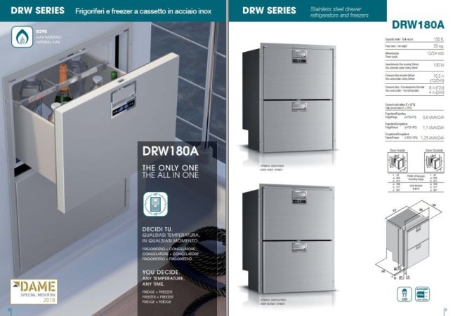 DRW180A Vitrifrigo