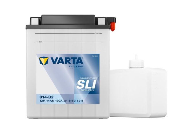 Motobaterie B14-B2 VARTA 514014019 SLI  12V 14Ah 190A