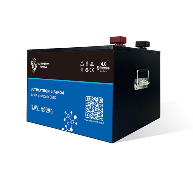 ULTIMATRON LiFePO4 Smart BMS 12,8V/560Ah 7168Wh ULM-12-560