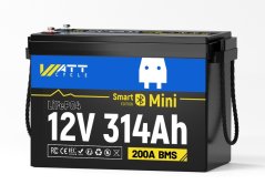 WattCycle LiFePO4 12,8V 314Ah Bluetooth Mini, s vyhříváním