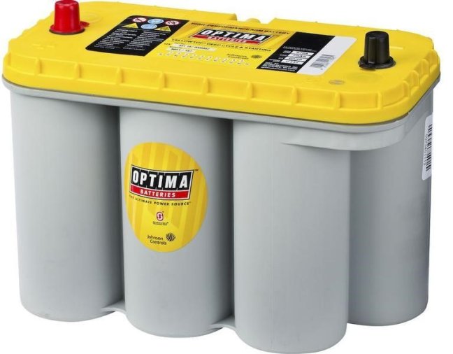 Autobaterie Optima Yel. S-5.5L 12V/75Ah/975A č. 1 Autobaterie Optima Yel. S-5.5L 12V/75Ah/975A č. 1