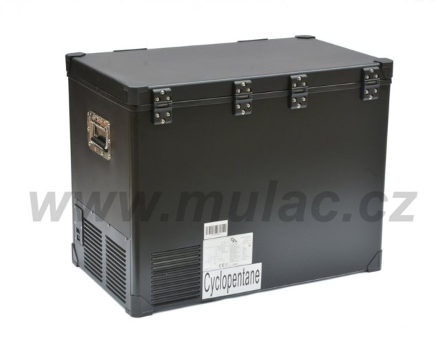 TB100 STEEL BLACK OFF Indel B kompresorová autochladnička, 97L, 12/24V