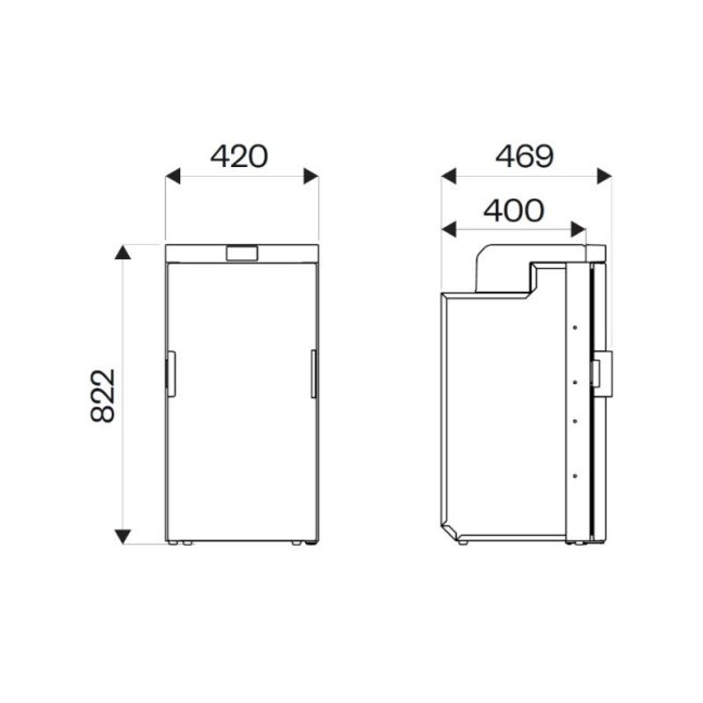 Slim70 Indel B dimensions