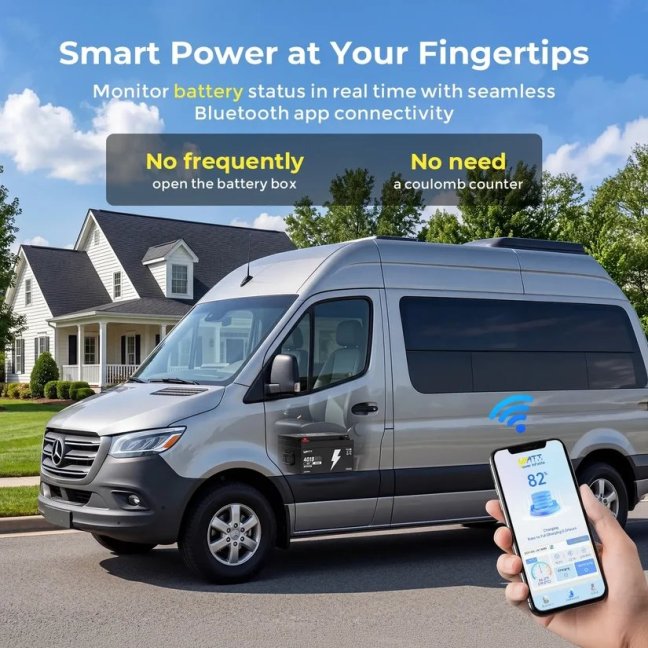 WattCycle LiFePO4 12,8V 314Ah Bluetooth Caravan s vyhříváním