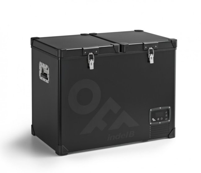 TB92 DD STEEL BLACK OFF kompresorová autochladnička Indel B, 83L, 12/24V