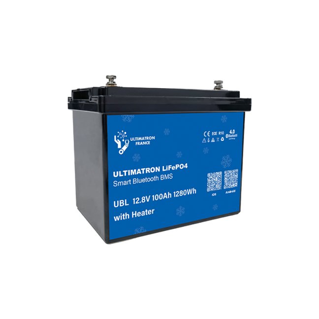 ULTIMATRON UBL-12-100H-PRO 12,8V 100Ah SMART BMS s vyhříváním