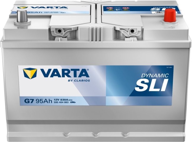 595404 VARTA DYNAMIC SLI G7 12V 95Ah 830A