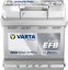 550500 VARTA DYNAMIC EFB N50 12V 50Ah 550A