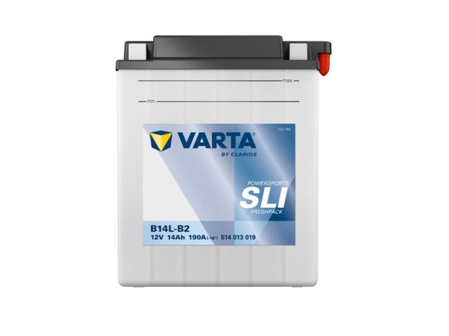 Motobaterie B14L-B2 VARTA 514013019 SLI  12V 14Ah 190A