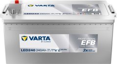 932240 VARTA Professional EFB LED240 12V 240Ah 1200A