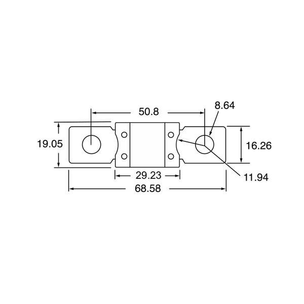 MEGA pojistka 300A  / 32V