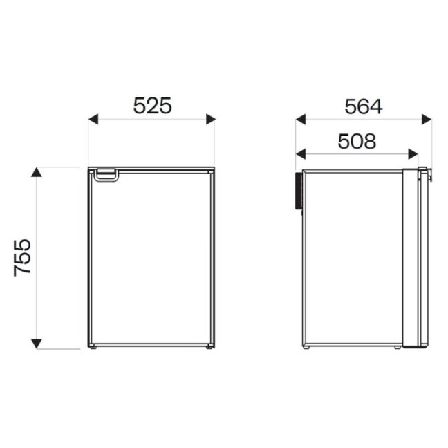 Rozměry Cruise 130 Indel B