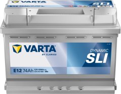 574013 VARTA DYNAMIC SLI E12 12V 74Ah 680A