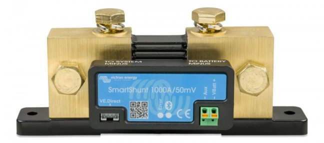 Victron Energy SMARTShunt 1000A/50mV, sledovač stavu baterie s Bluetooth