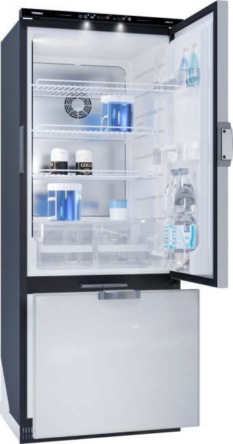 SLIM250 CHR VITRIFRIGO 12/24V 250 litrů - šedivá