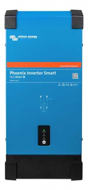 Phoenix SMART 12/1600 sínusový DC/AC měnič s Bluetoothem